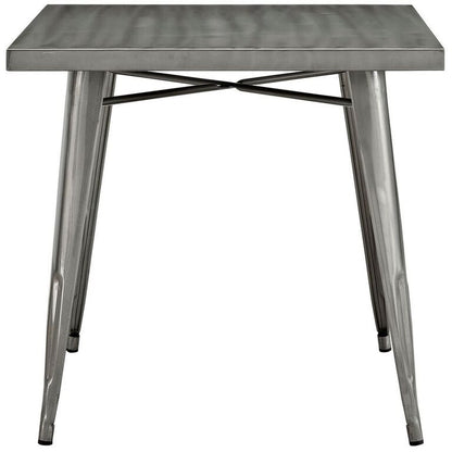 Alma Gunmetal Dining Table - living-essentials