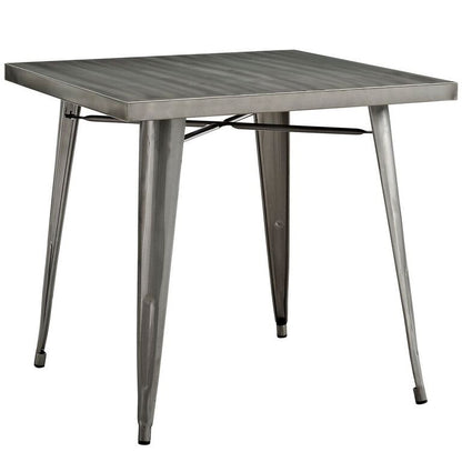 Alma Gunmetal Dining Table - living-essentials