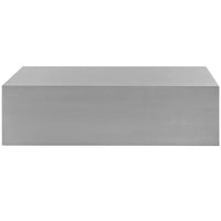 Block Stainless Steel Coffee Table - living-essentials
