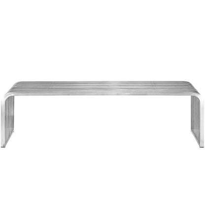 Rail Stainless Steel Bench - living-essentials