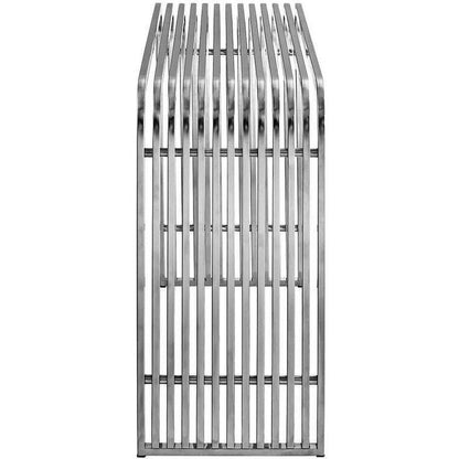 Rail Stainless Steel Console Table - living-essentials