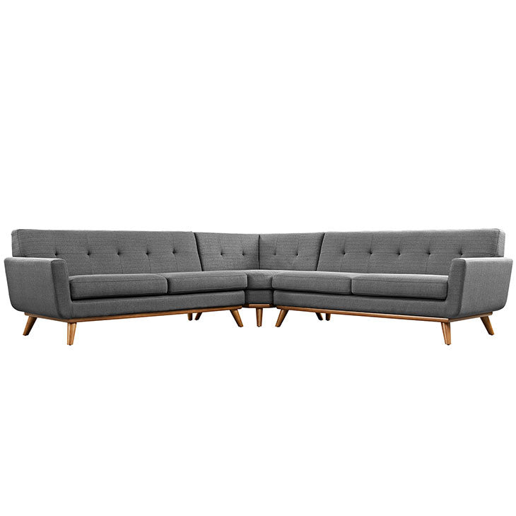 Queen Mary L-Shaped Sectional Sofa - living-essentials