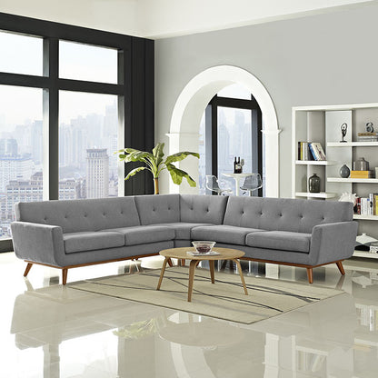 Queen Mary L-Shaped Sectional Sofa - living-essentials