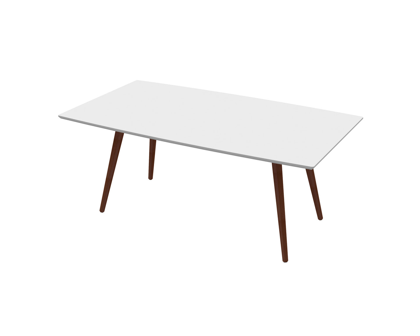 Liza White Lacquer Dining Table - living-essentials