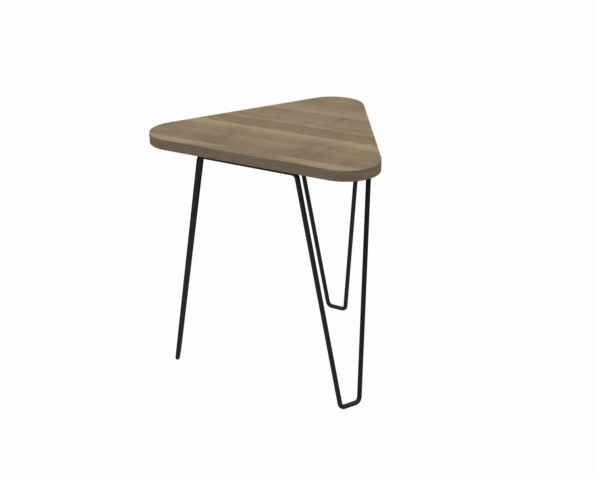 Francis Mocha Walnut Side Table - living-essentials