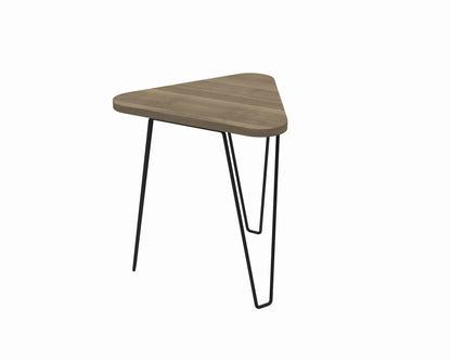 Francis Mocha Walnut Side Table - living-essentials