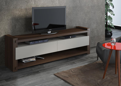 Nora Wenge/Off White TV Cabinet - living-essentials