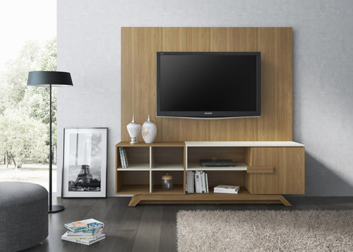 Ellen Oak Hanover/Caramel Fendi TV Cabinet - living-essentials