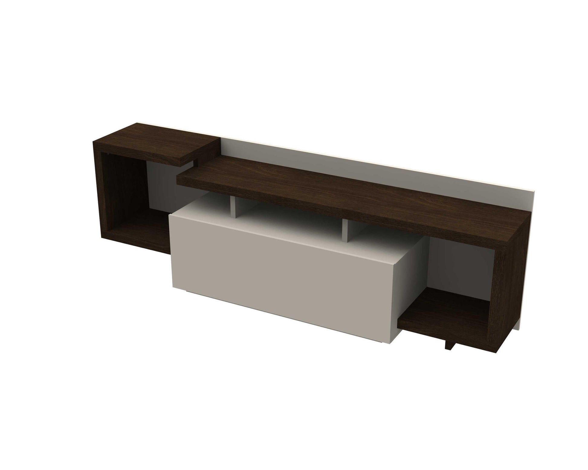 Donald Wenge/Off White TV Cabinet - living-essentials