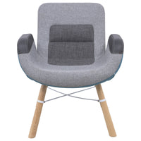 Milton Color Block Accent Chair - living-essentials