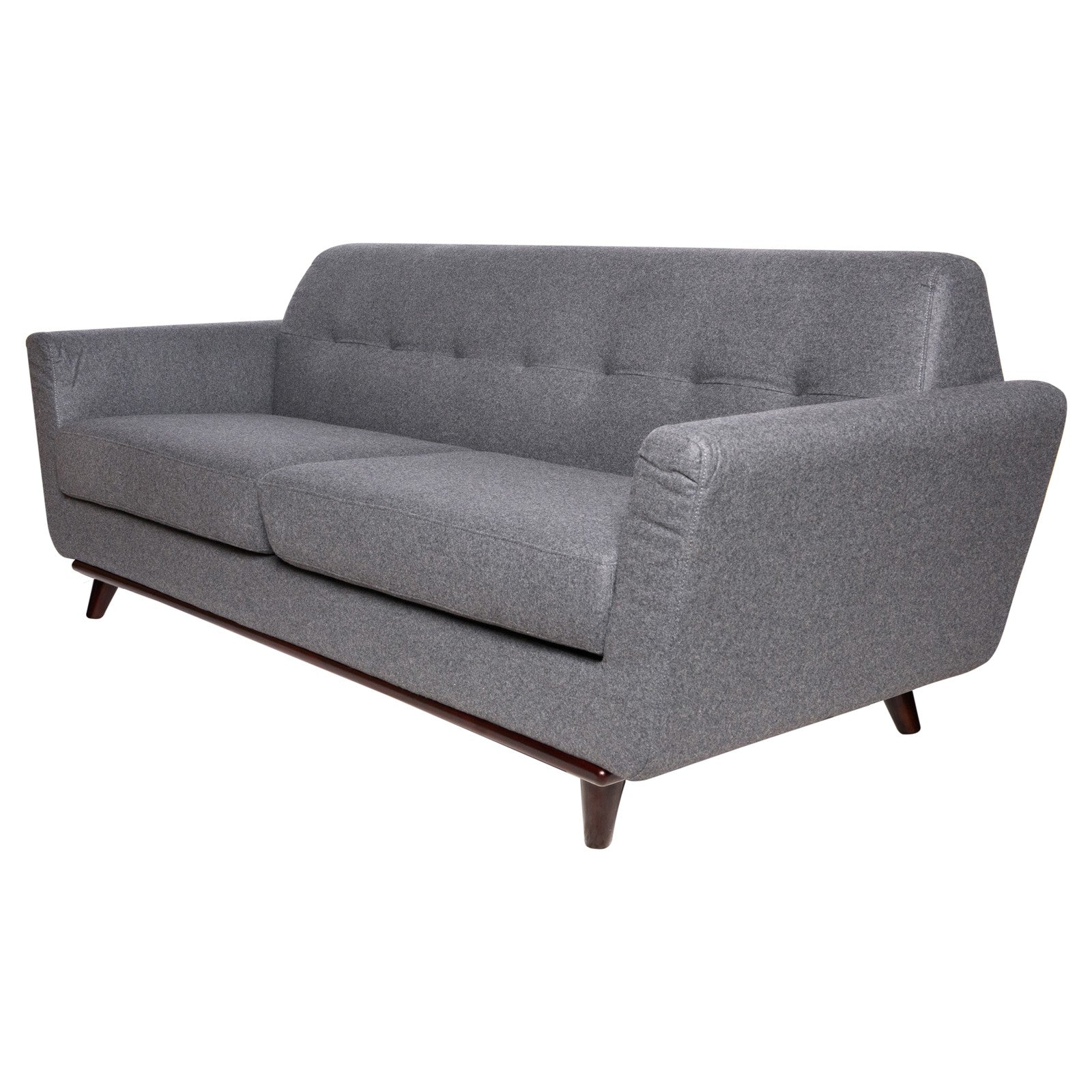 Luca Light Grey Wool Sofa - living-essentials