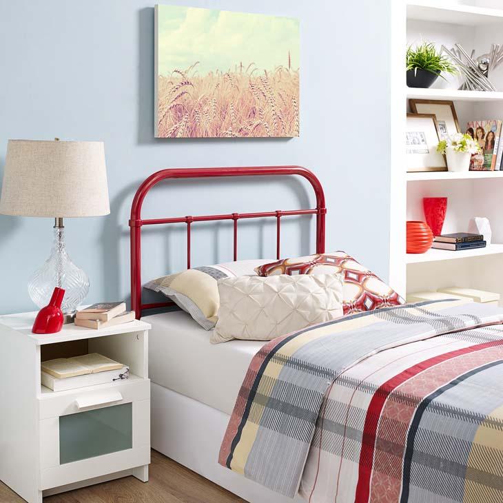 Sedona Twin Steel Headboard - living-essentials