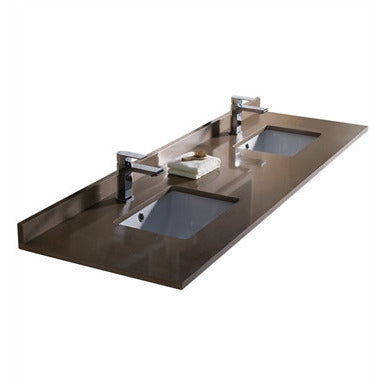 Fresca Oxford 72" Espresso Traditional Double Sink Bathroom Vanity - living-essentials