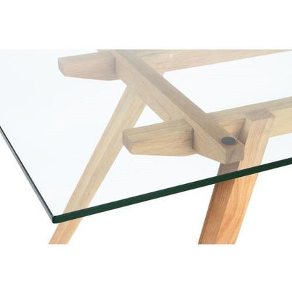 Alejandro Sticotti Style Glass Dining Table - living-essentials