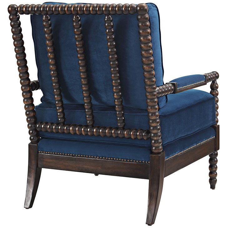 Aviva Upholstered Fabric Armchair - living-essentials