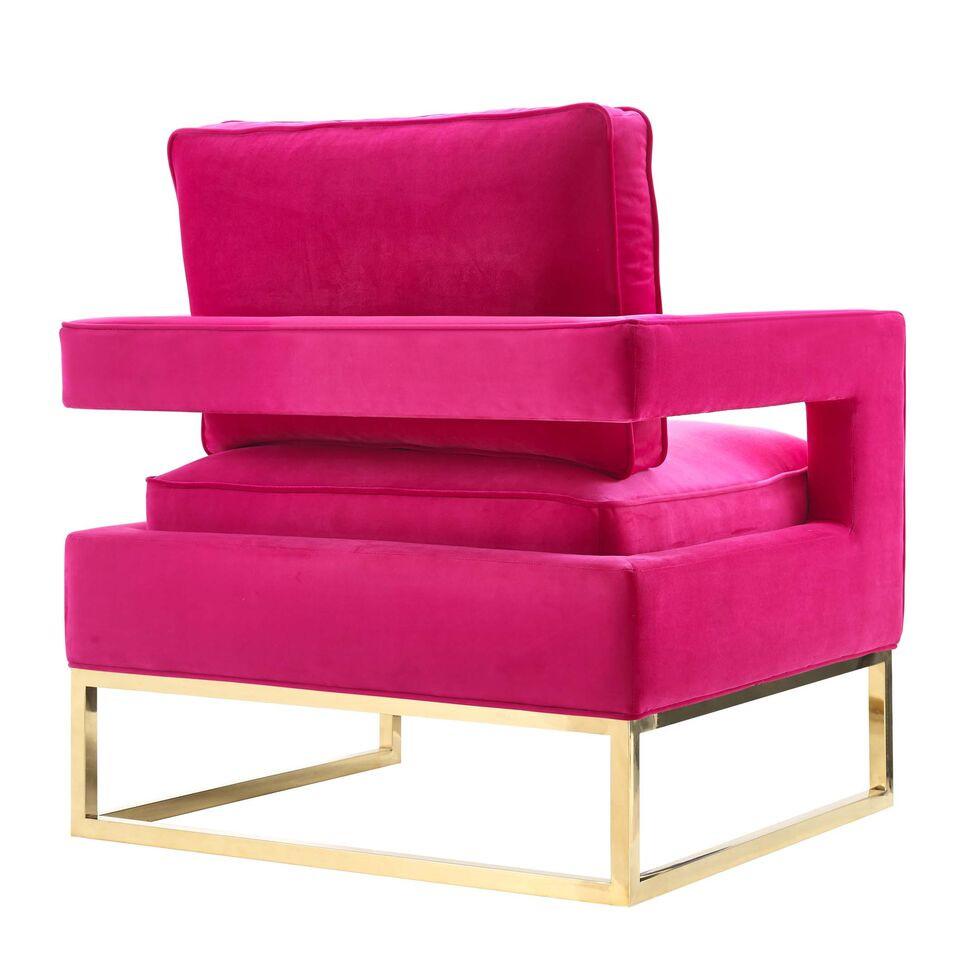 Alfred Velvet Lounge Chair - living-essentials