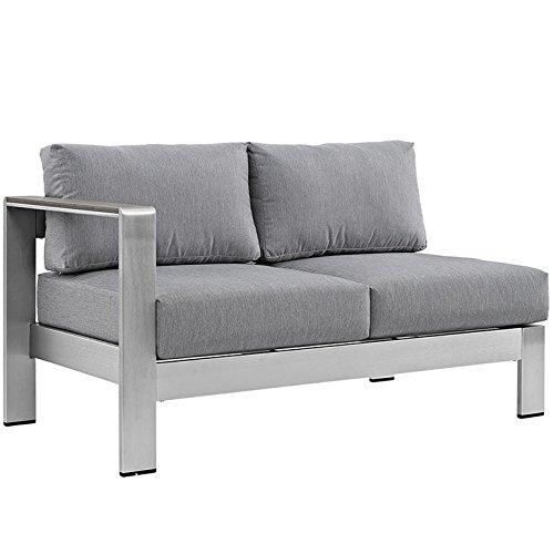 Seline 6 Piece Outdoor Patio Aluminum Sectional Sofa Set - living-essentials