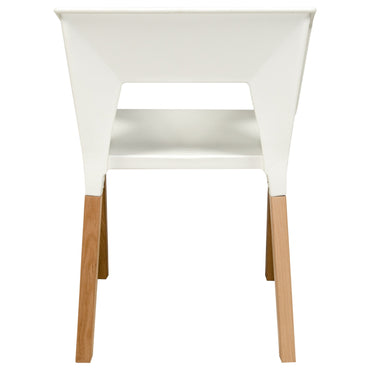 Elwood White Accent Chair - living-essentials