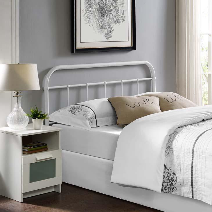 Serenity Full Steel Headboard - living-essentials