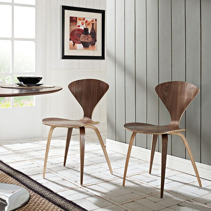 Norman Cherner Style Dining Side Chair - living-essentials