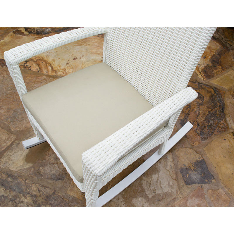Bayview Magnolia Wicker Rocking Chair - living-essentials