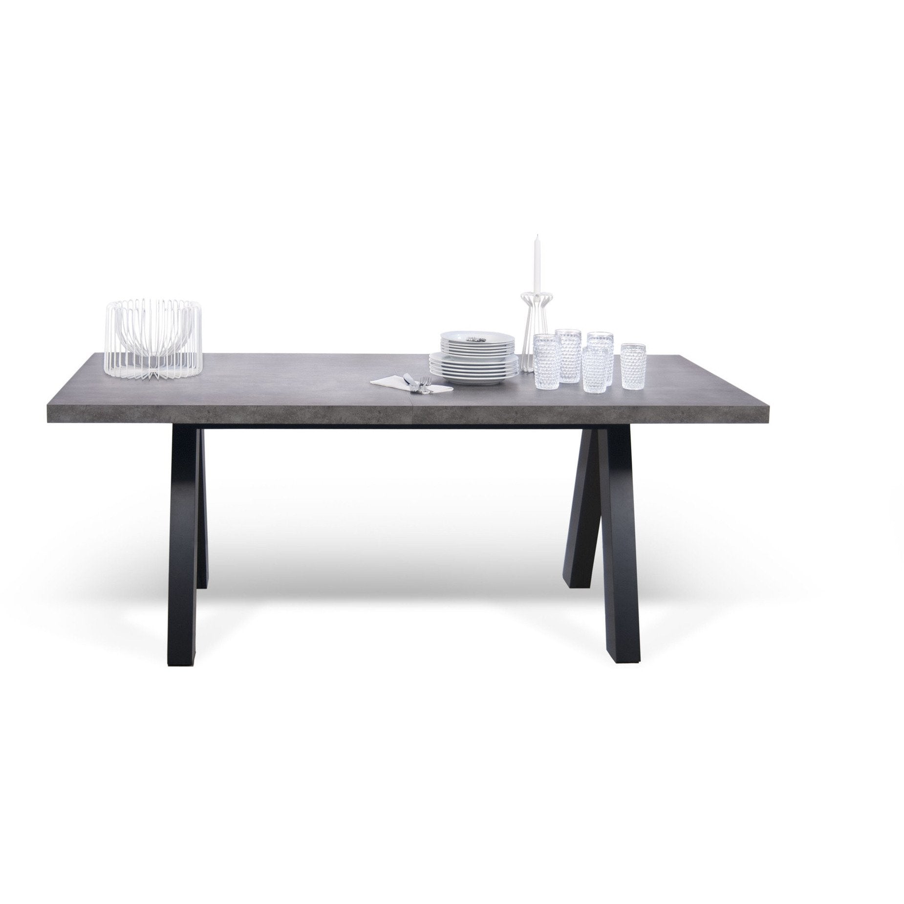 Ajax Extended Dining Table - living-essentials
