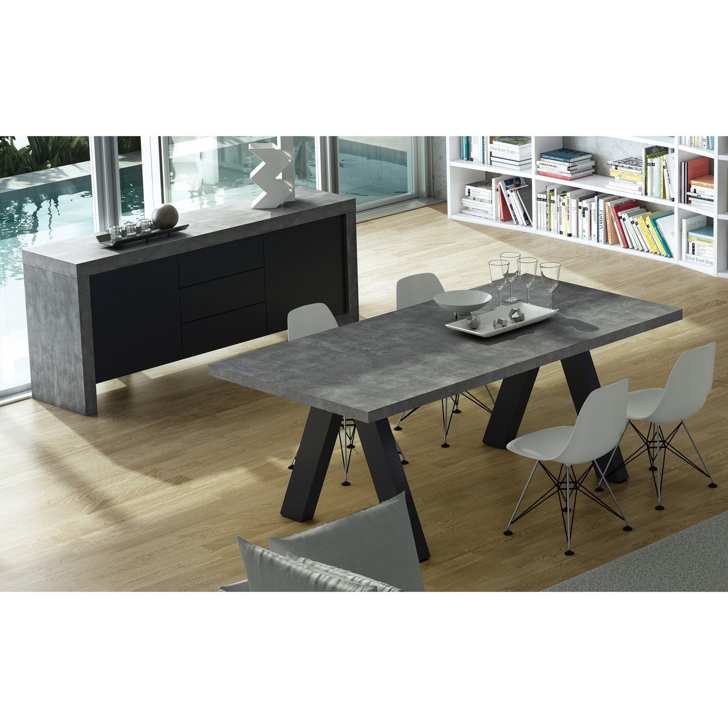 Ajax Extended Dining Table - living-essentials