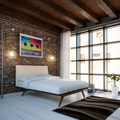 Truman Mid Century 4 Piece Queen Bedroom Set - living-essentials