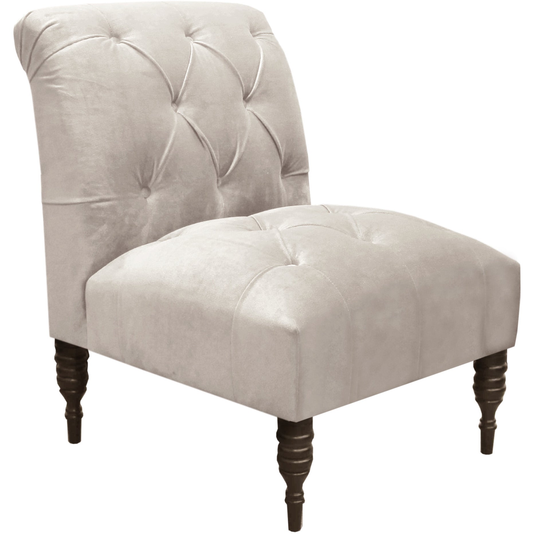 Fauna Mystere Dove Tufted Chair - living-essentials