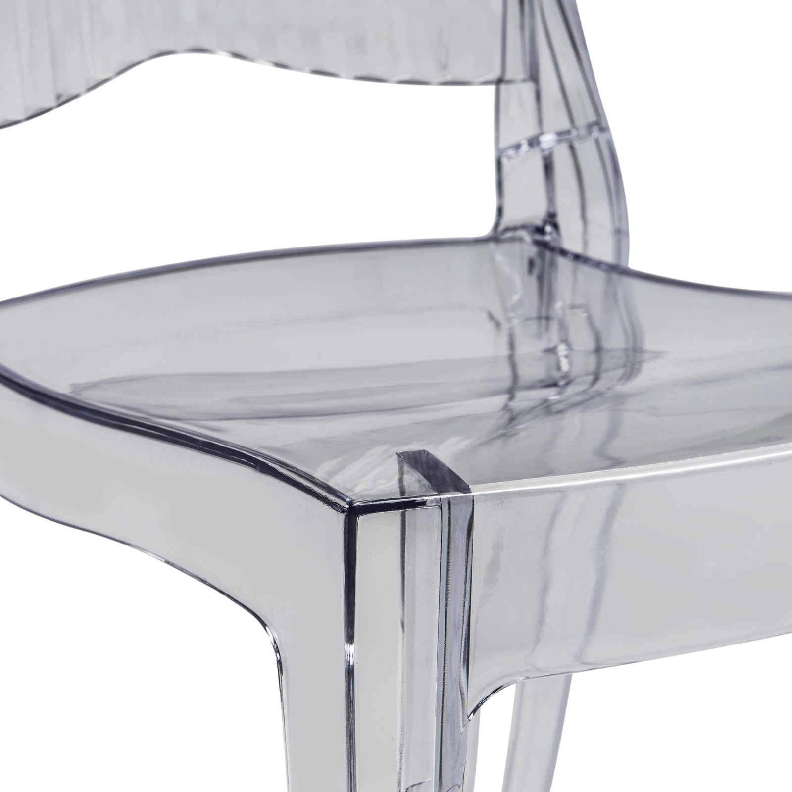 Cohen Clear Modern Dining Chair - living-essentials