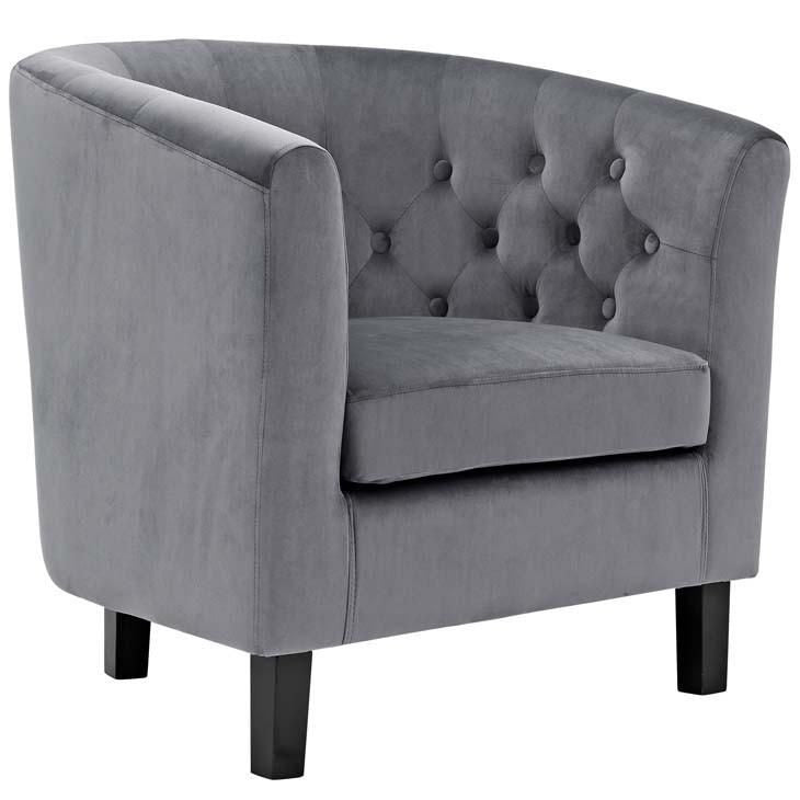 Flair Velvet Armchair - living-essentials