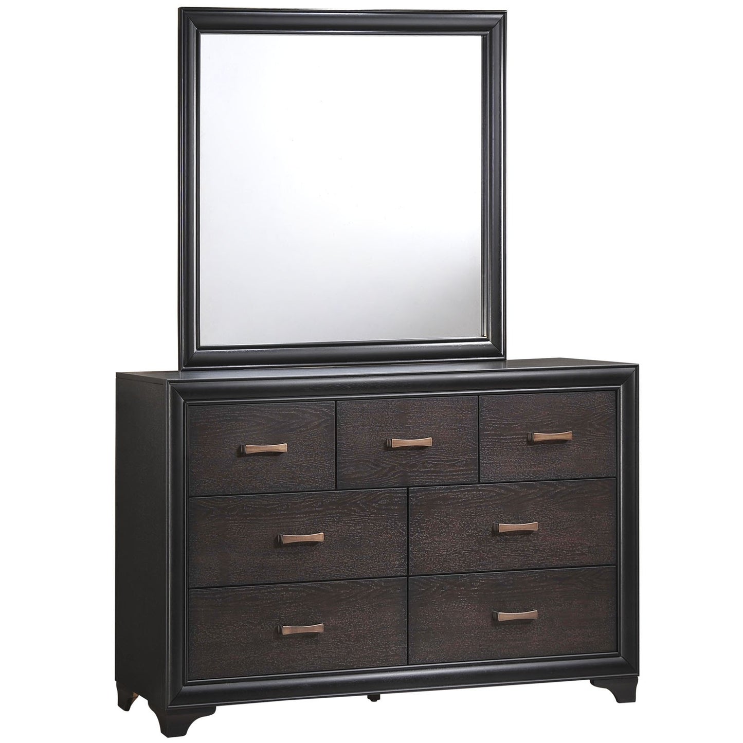 Alice 5 Piece Walnut Bedroom Set - living-essentials