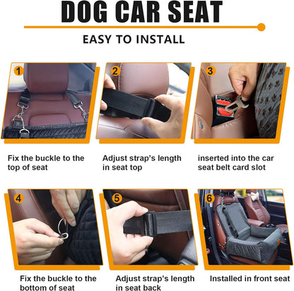 Dog Car Seat Travel Bed
