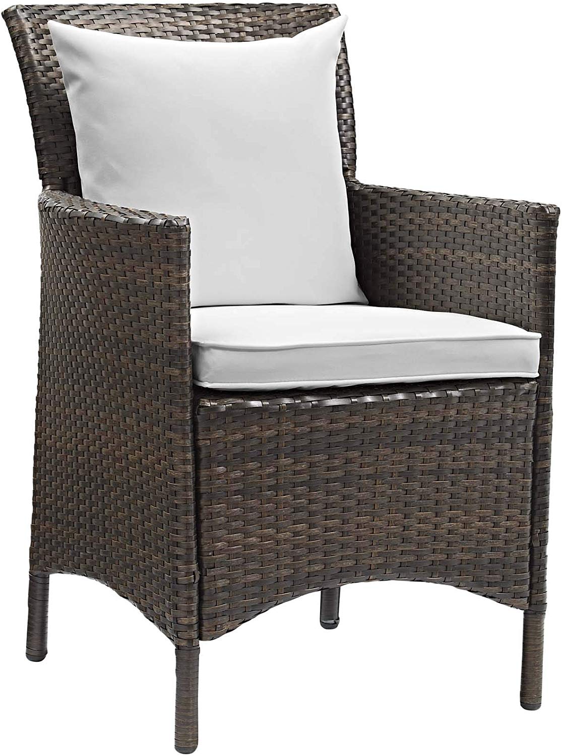 Cadence 5 Piece Outdoor Patio Wicker Rattan Set - -living essentials-
