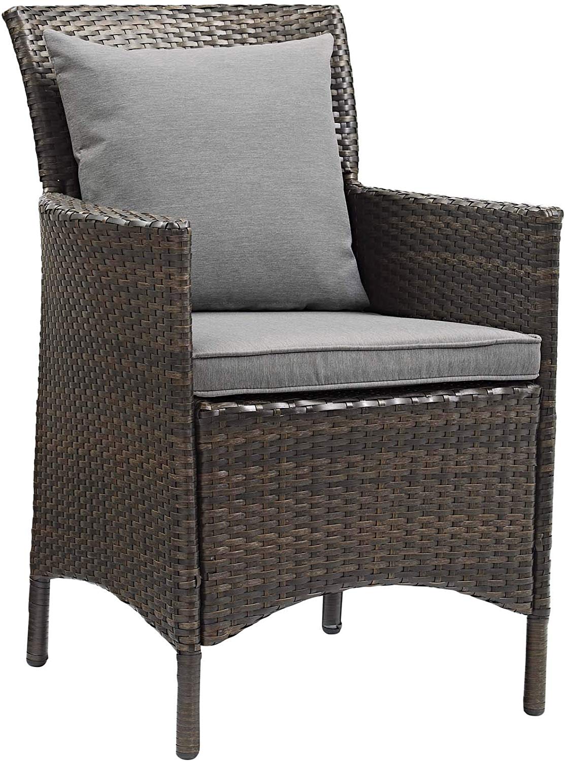 Cadence 5 Piece Outdoor Patio Wicker Rattan Set - -living essentials-