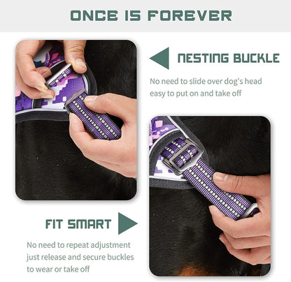 Tactical No Pull Dog Harness for Medium Dogs