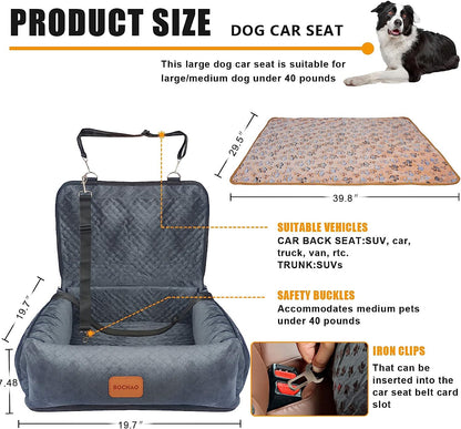 Dog Car Seat Travel Bed