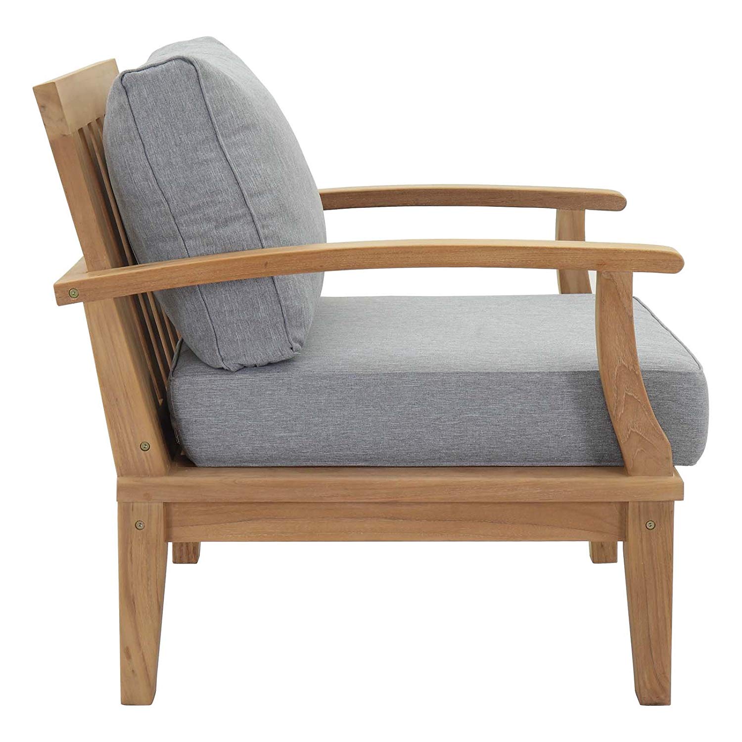 Mildew Outdoor Patio Teak Armchair - living-essentials