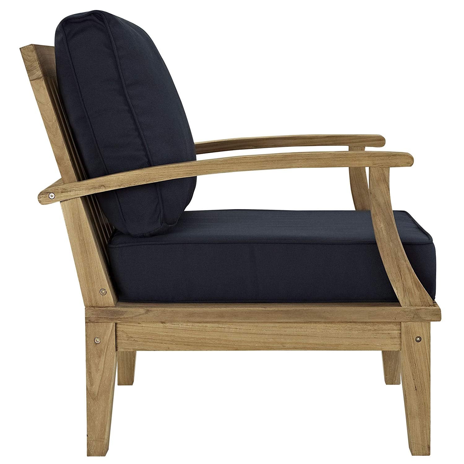 Mildew Outdoor Patio Teak Armchair - living-essentials