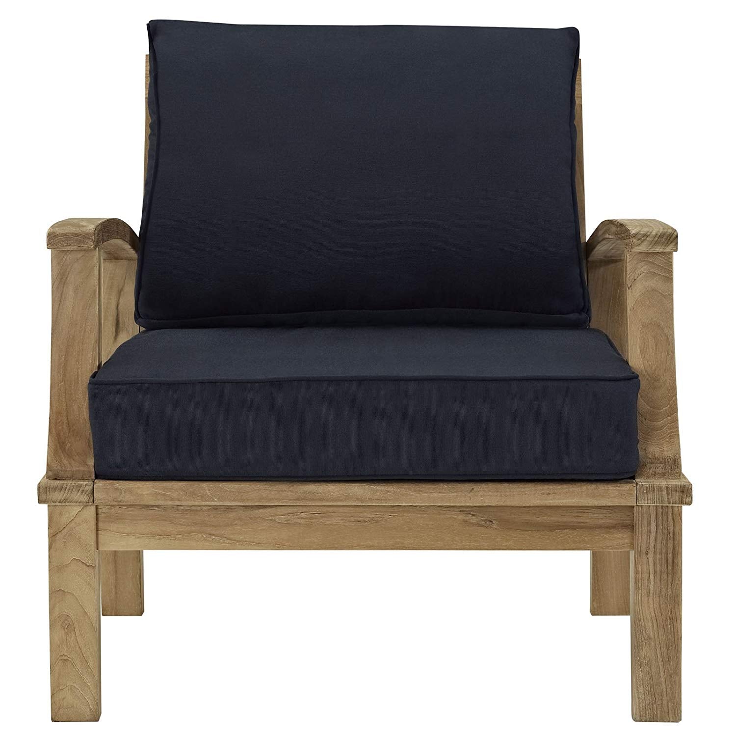 Mildew Outdoor Patio Teak Armchair - living-essentials