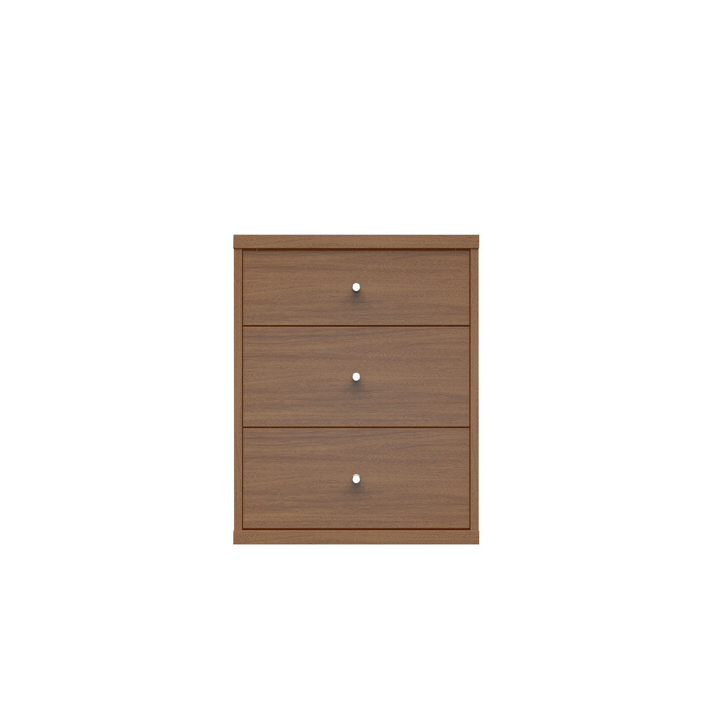 Astor 2.0 Modern Night stand with 3- Drawers in Maple Cream - living-essentials