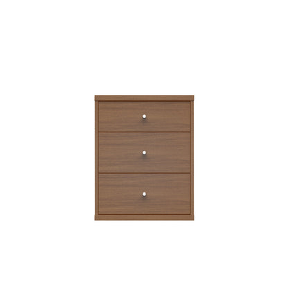 Astor 2.0 Modern Night stand with 3- Drawers in Maple Cream - living-essentials