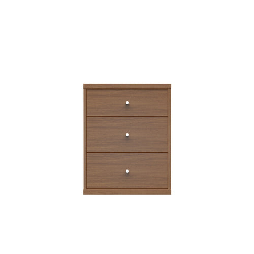 Astor 2.0 Modern Night stand with 3- Drawers in Maple Cream - living-essentials