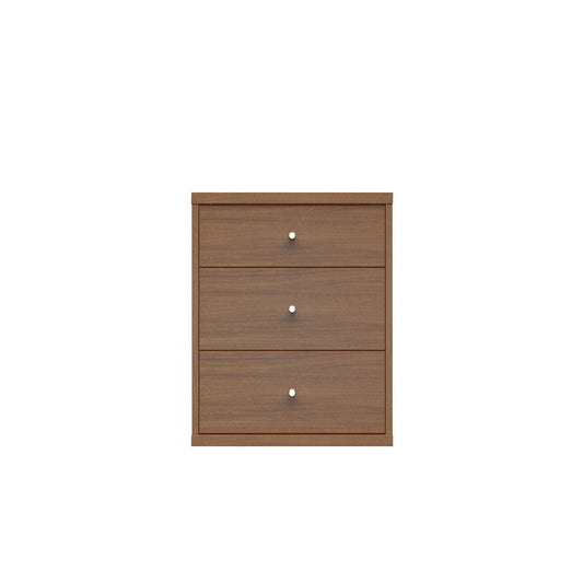 Astor 2.0 Modern Night stand with 3- Drawers in Maple Cream - living-essentials