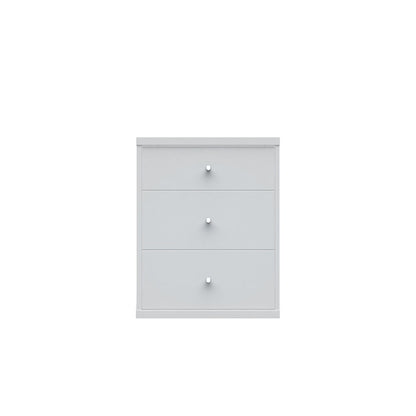 Astor 2.0 Modern Night stand with 3- Drawers in Maple Cream - living-essentials