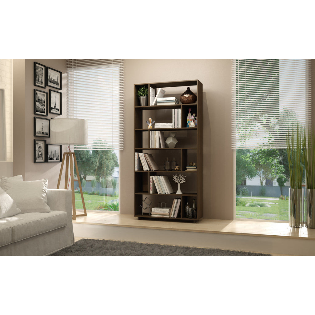 Maringa 12- Shelf Bookcase - living-essentials
