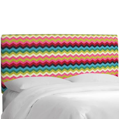 Cybele Panama Wave Desert Flower Upholstered Full Headboard - living-essentials