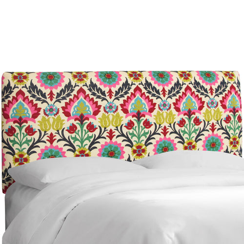 Nanna Santa Maria Desert Flower Upholstered California King Headboard - living-essentials