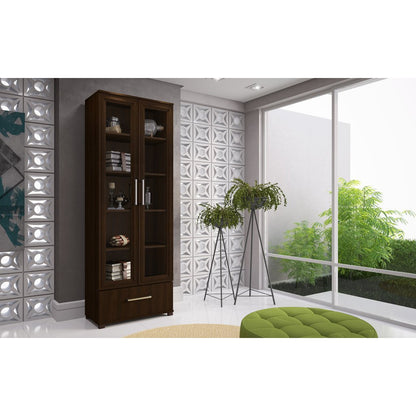Serra 1.0- 5- Shelf Bookcase - living-essentials