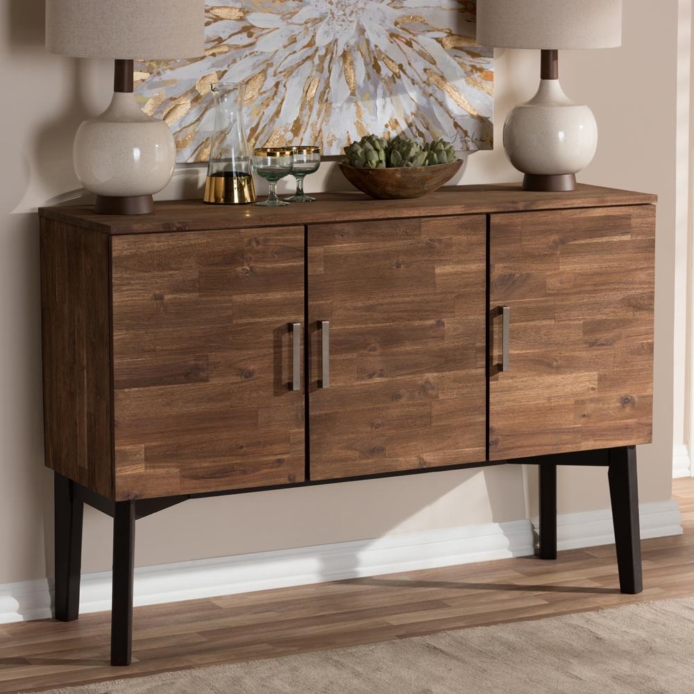 Sereniti 3-Drawer Sideboard Buffet - living-essentials